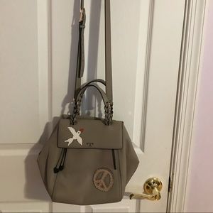 Tory Burch set handbag and wallet.